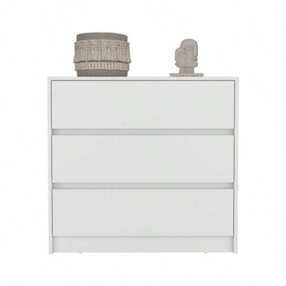 Dresser Maldus, Three Drawers, White