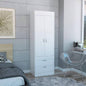 Armoire, One Large Cabinet, Two Drawers