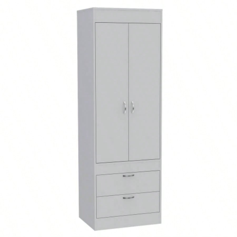 Armoire, One Large Cabinet, Two Drawers