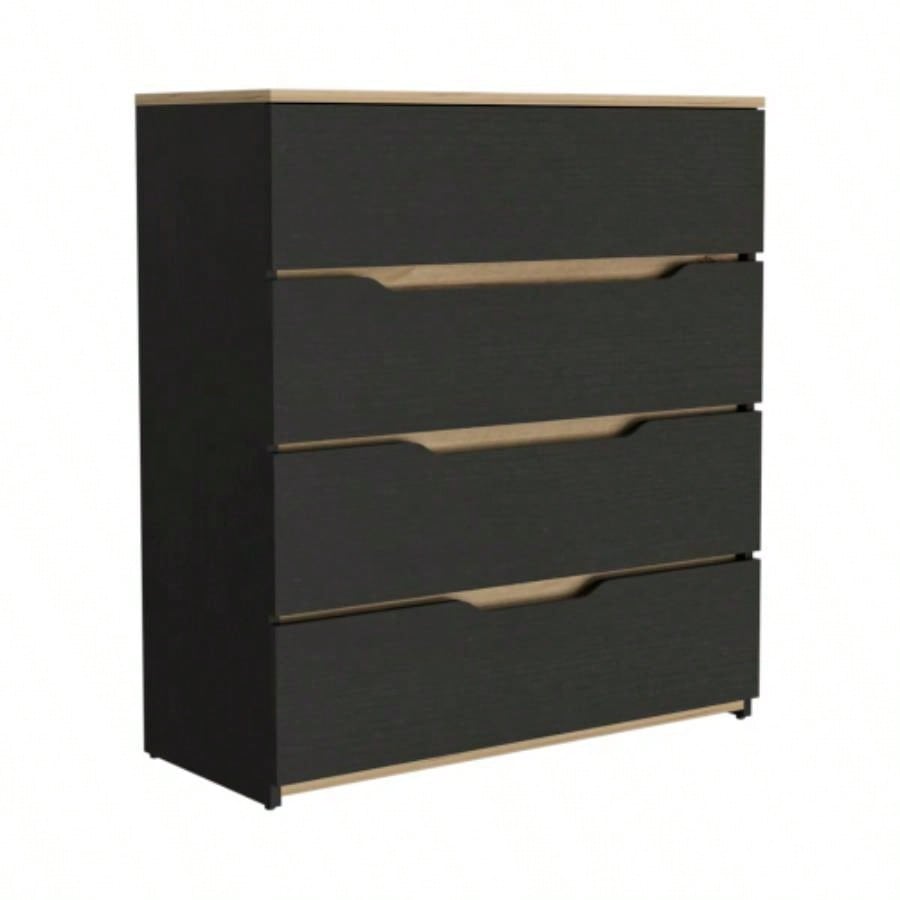California Drawer Dresser, Four Spacious Drawers, Superior Top