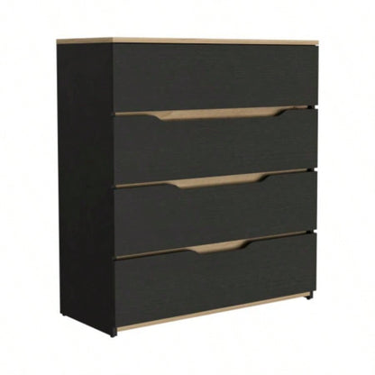 California Drawer Dresser, Four Spacious Drawers, Superior Top