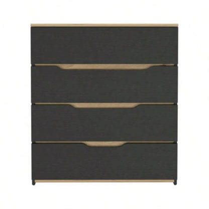 California Drawer Dresser, Four Spacious Drawers, Superior Top
