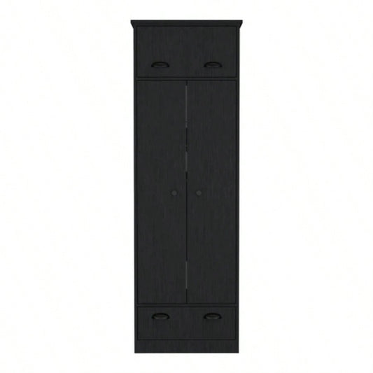 Armoire Dumas, Bedroom, Black