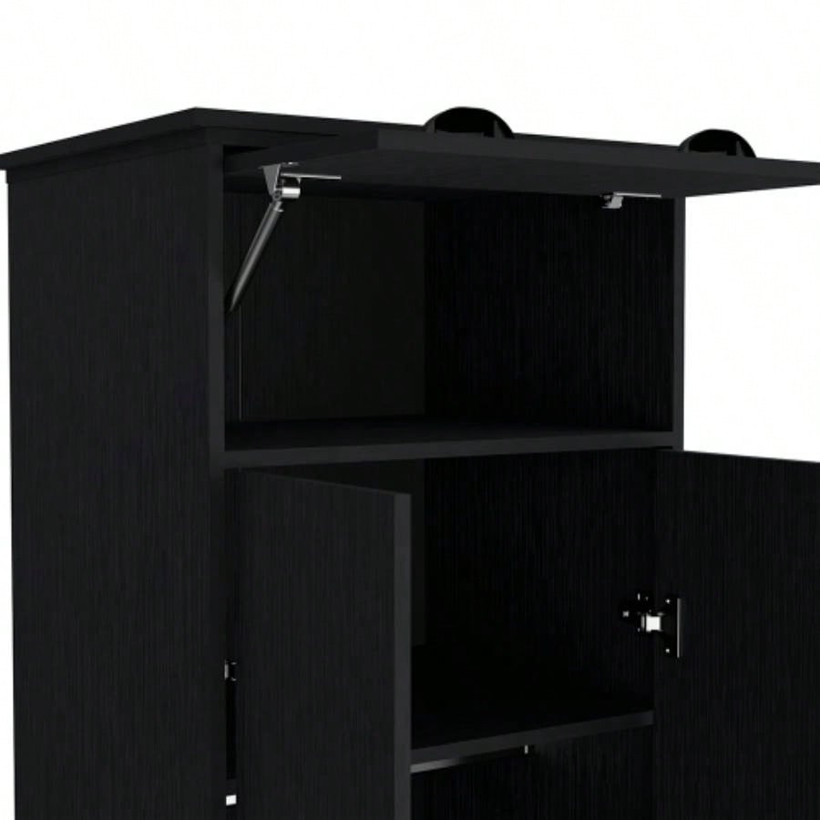 Armoire Dumas, Bedroom, Black