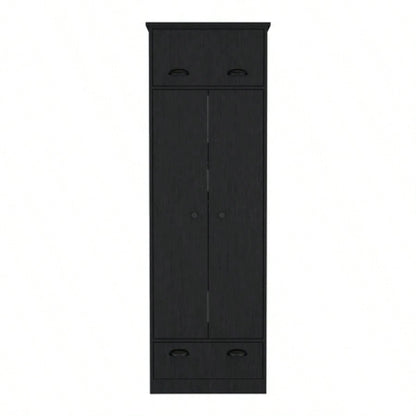 Armoire Dumas, Bedroom, Black