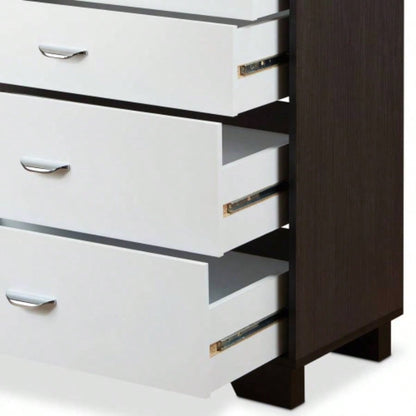 Eloy White Espresso Chest