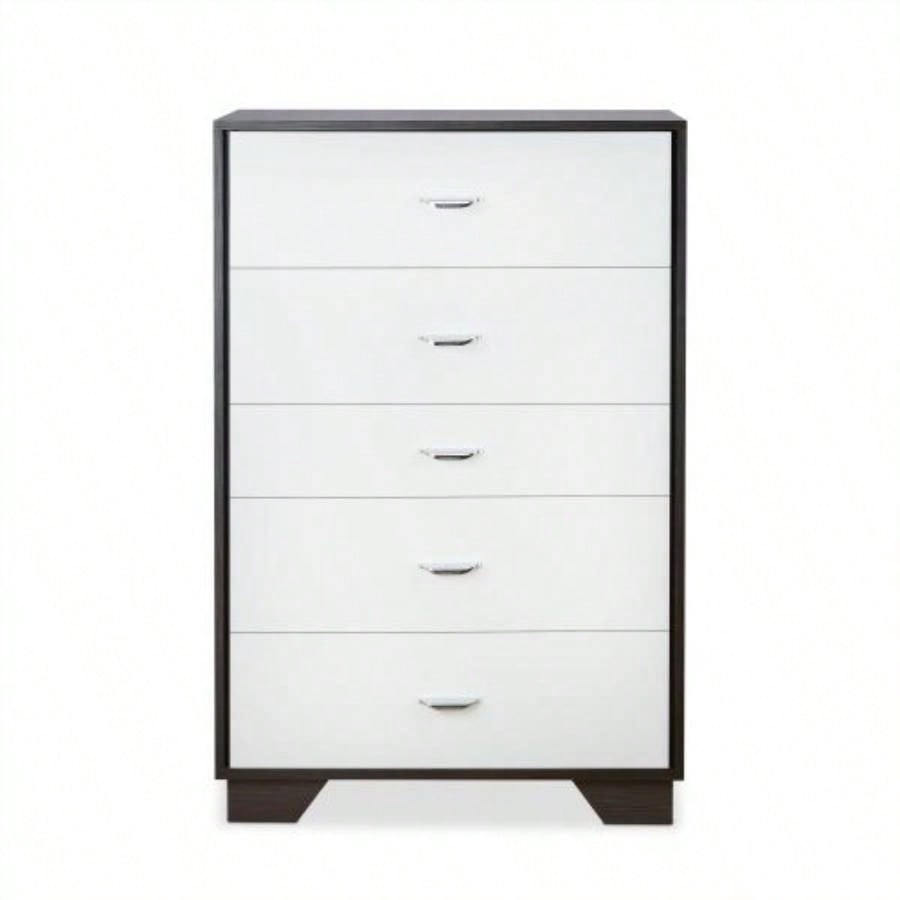 Eloy White Espresso Chest