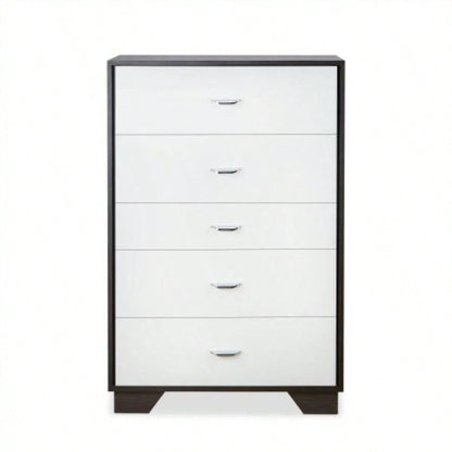 Eloy White Espresso Chest