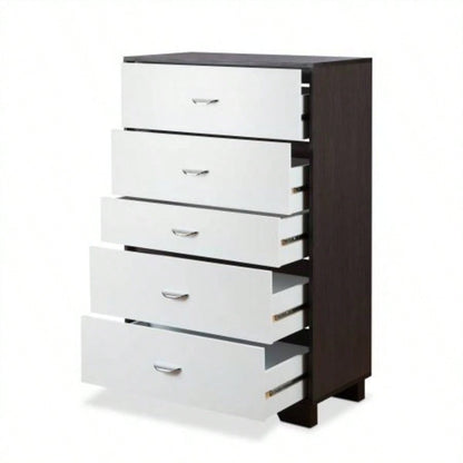 Eloy White Espresso Chest