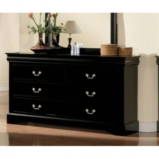 Louis Philippe III Black Dresser