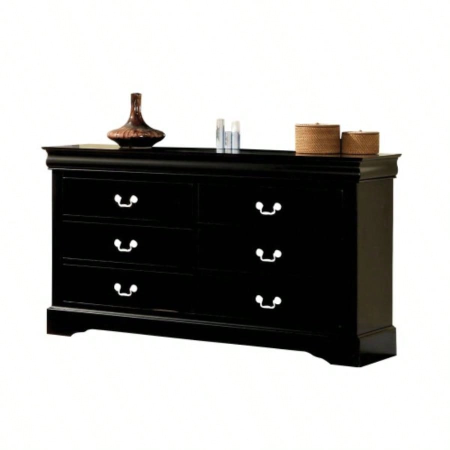 Louis Philippe III Black Dresser