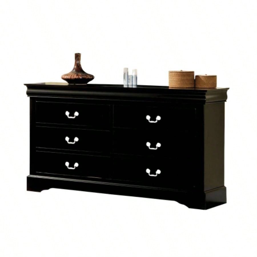 Louis Philippe III Black Dresser