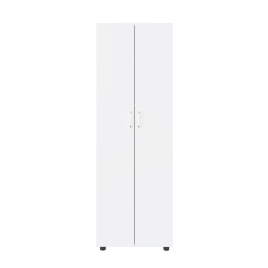 Armoire, Two Shelves, Rod, Double Door Cabinet Armoire