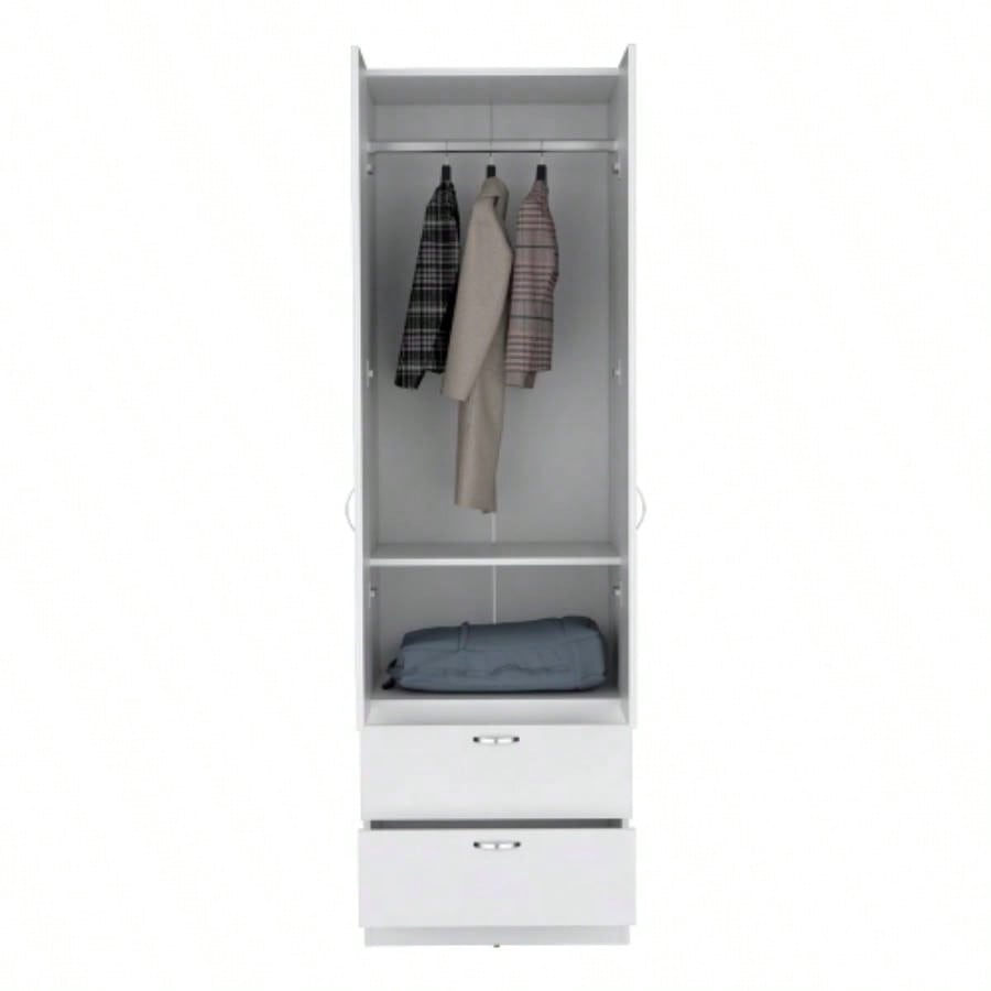 Armoire Marlton, Bedroom, White