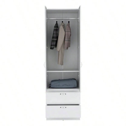 Armoire Marlton, Bedroom, White