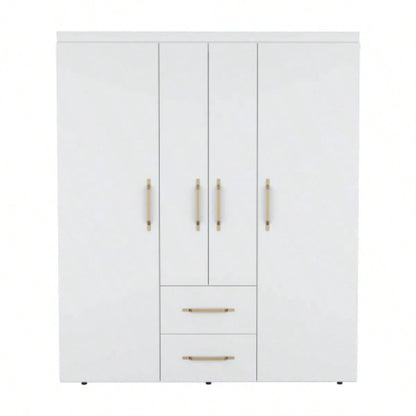Armoire Elma, Bedroom, White