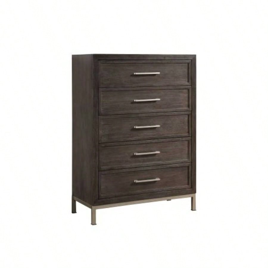 Broomfield - 5 - Drawer Chest - Brown