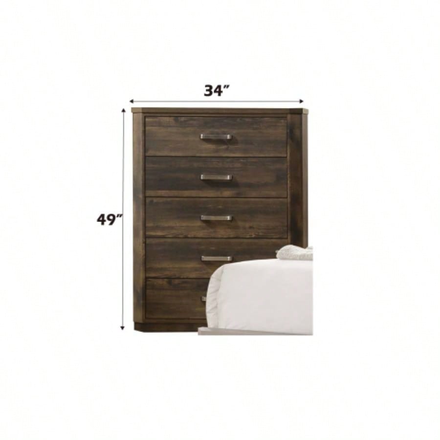 Elettra Rustic Walnut Chest