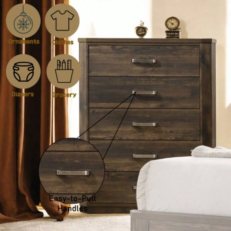 Elettra Rustic Walnut Chest