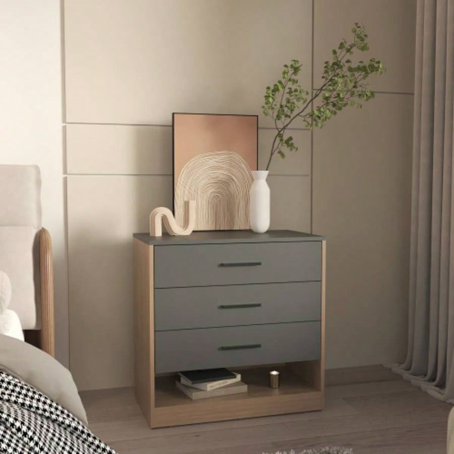 Dresser, 3 Drawers, 1 Shelf