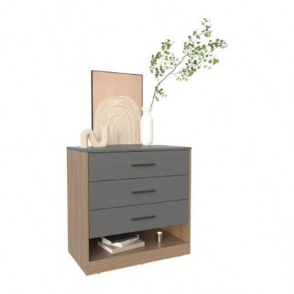 Dresser, 3 Drawers, 1 Shelf