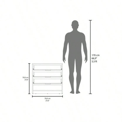 Dresser, 3 Drawers, 1 Shelf