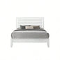 1pc Contemporary Modern 5 - Drawer Chest White Round Knobs Bedroom Living Room Wooden Furniture