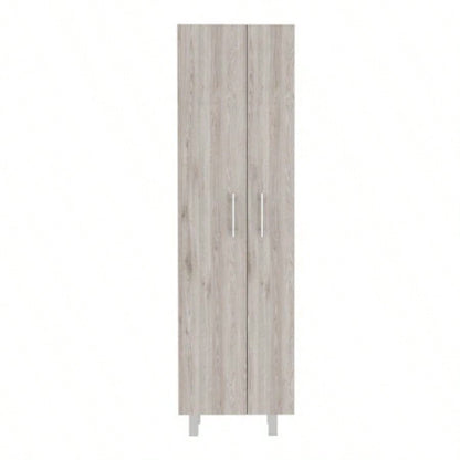 Closet Pantry Copenhague, Bedroom, Light Gray/ White