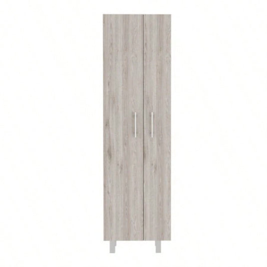 Closet Pantry Copenhague, Bedroom, Light Gray/ White