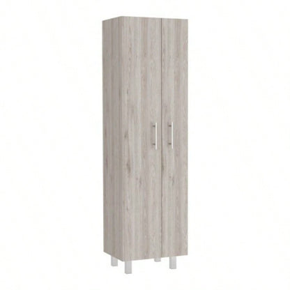 Closet Pantry Copenhague, Bedroom, Light Gray/ White