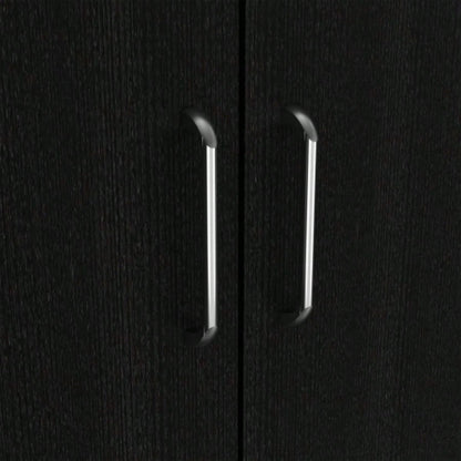 Glasgow Armoire, One Cabinet, Two Shelves