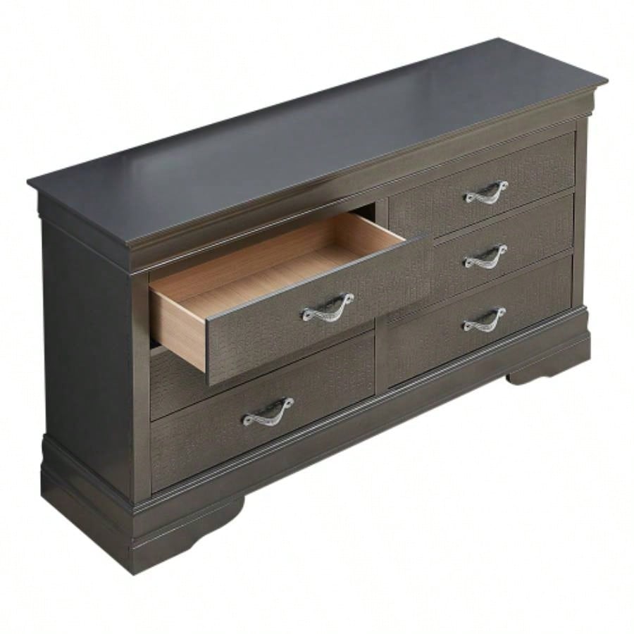 Sophisticated Metalic Black Storage Solution