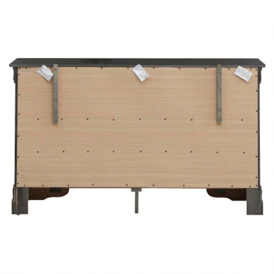 Sophisticated Metalic Black Storage Solution