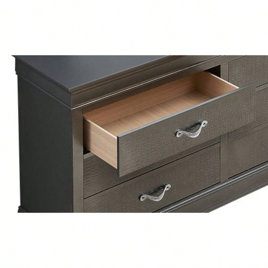 Sophisticated Metalic Black Storage Solution