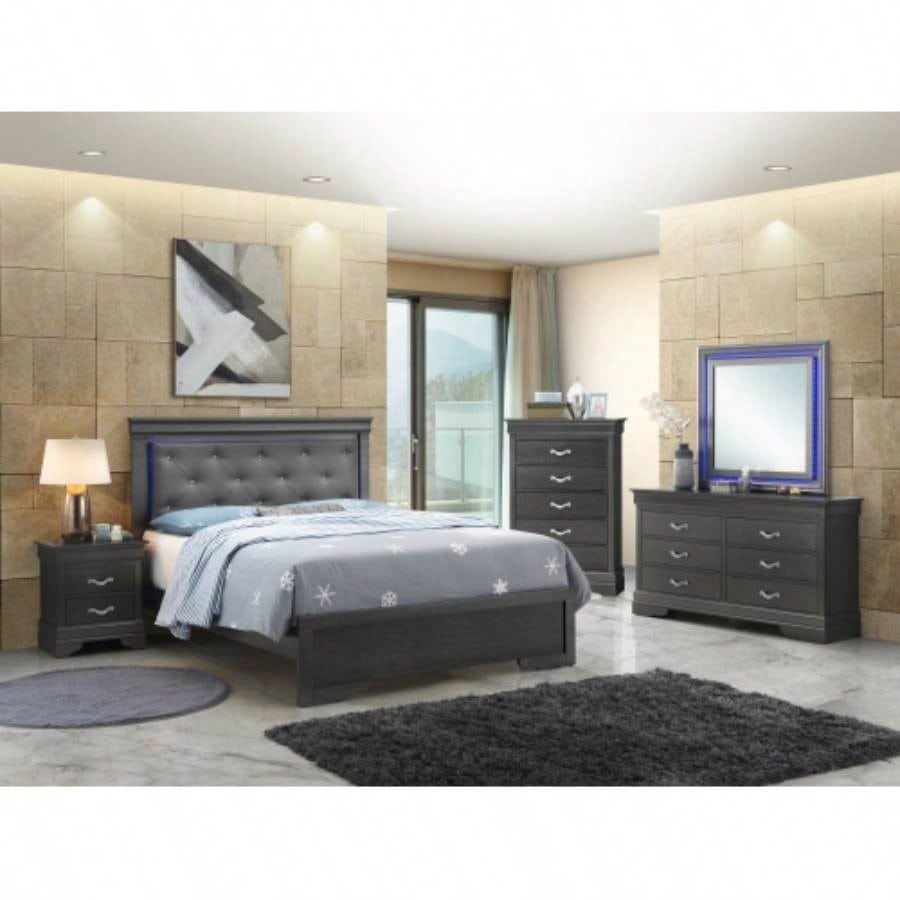 Lorana G6590 - Chest, Silver Champagne