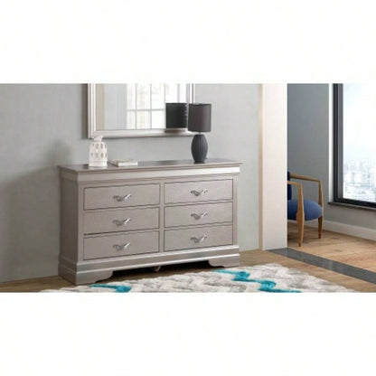 Lorana G6590 - Chest, Silver Champagne