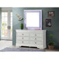 Verona G6790 - D Dresser, Silver Champagne