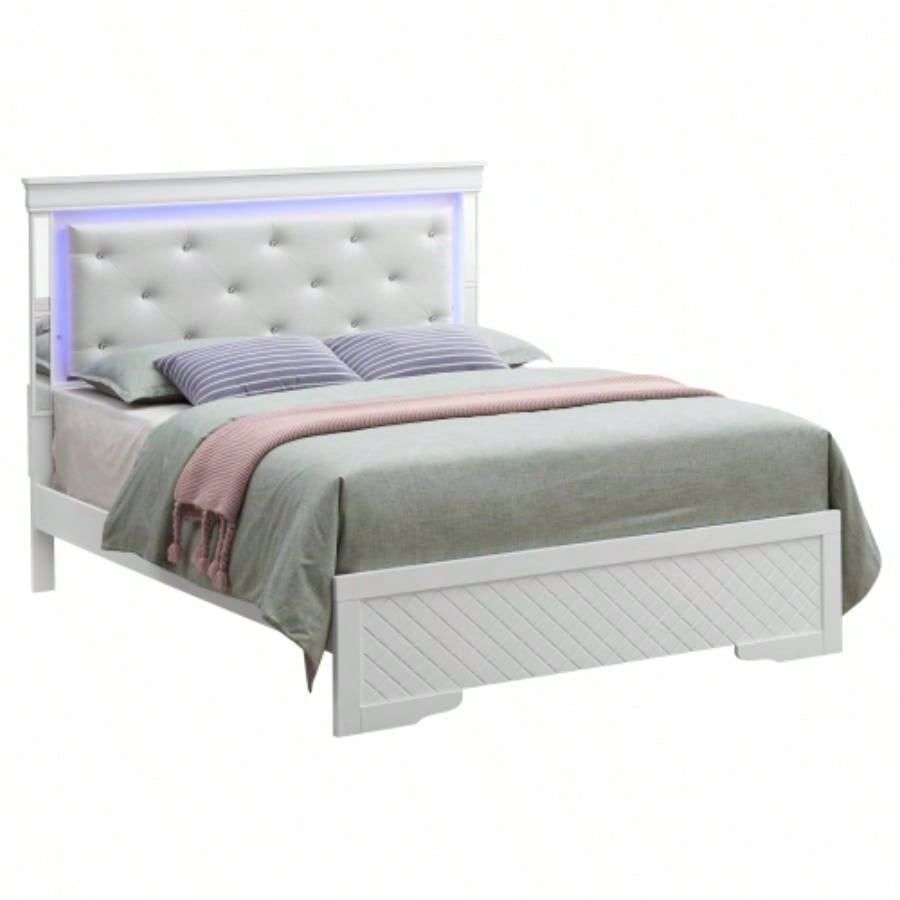 Verona G6790 - D Dresser, Silver Champagne