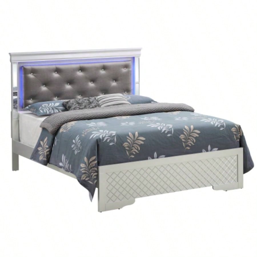 Verona G6790 - D Dresser, Silver Champagne