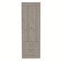 Armoire Tarento, Two Drawers, Black Wengue