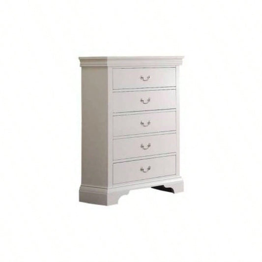 Modern Bedroom Chest Of Drawers White Color Drawers Tall Chest Plywood