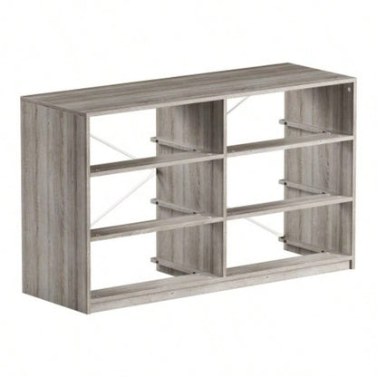 6 - Drawer Dresser with Large Fabric Drawers,