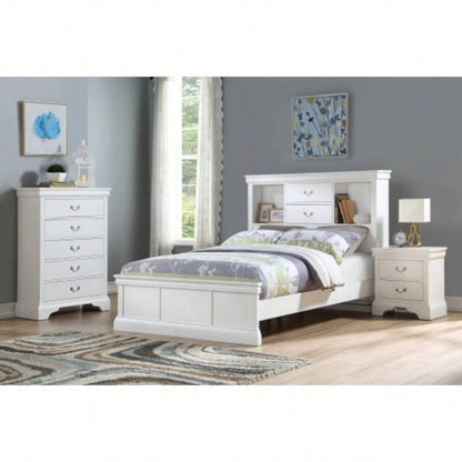 Modern Bedroom Chest Of Drawers White Color Drawers Tall Chest Plywood