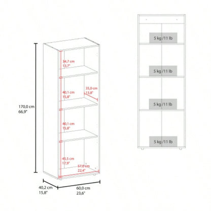 Armoire, 3 Doors, 3 Shelves, Walnut/ Black Wengue