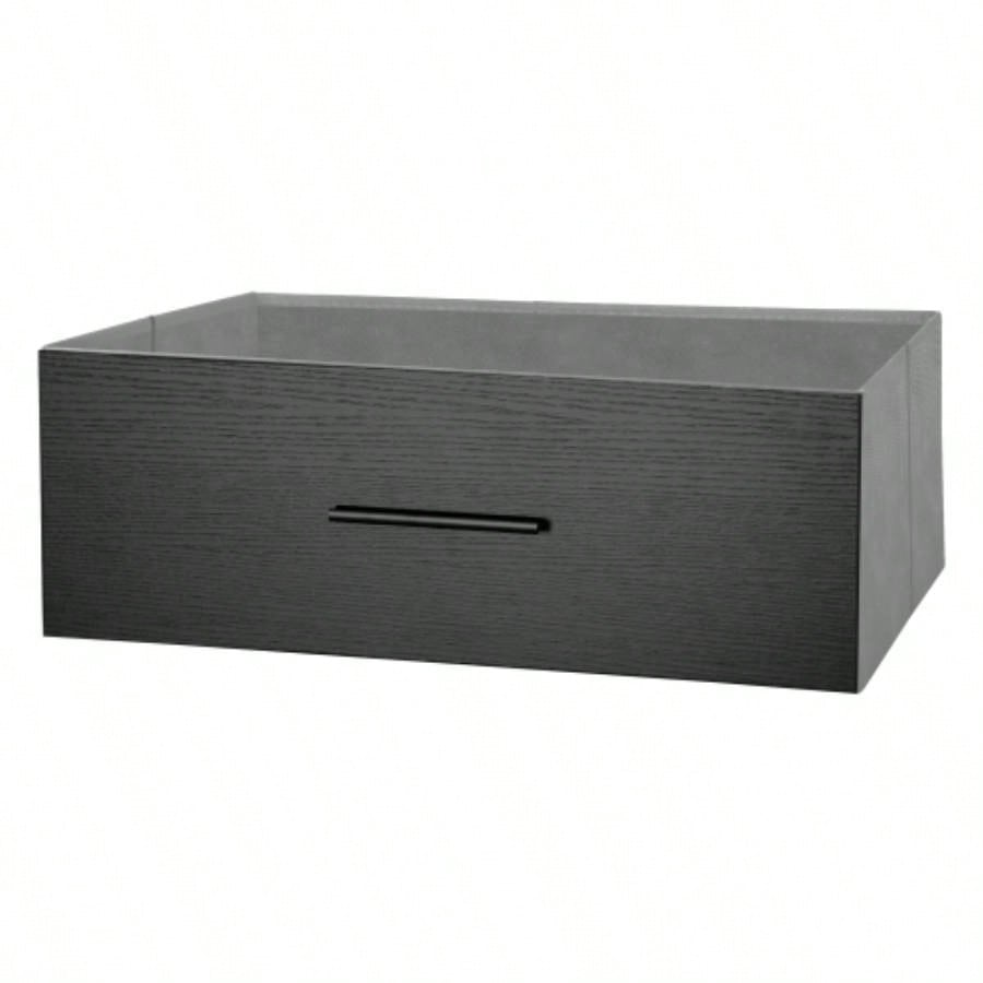 6 - Drawer Dresser with Large Fabric Drawers, Black