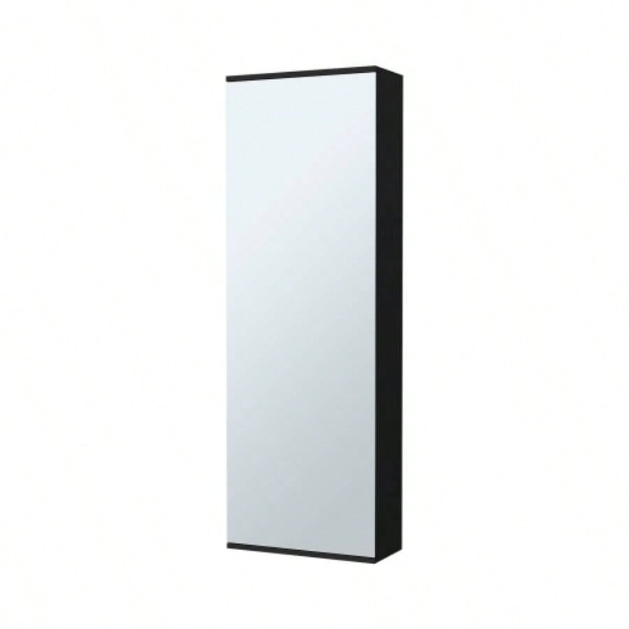 Wall Mounted Shoe Rack, Mirror, Five Shelves, Ten Shoes Capacity