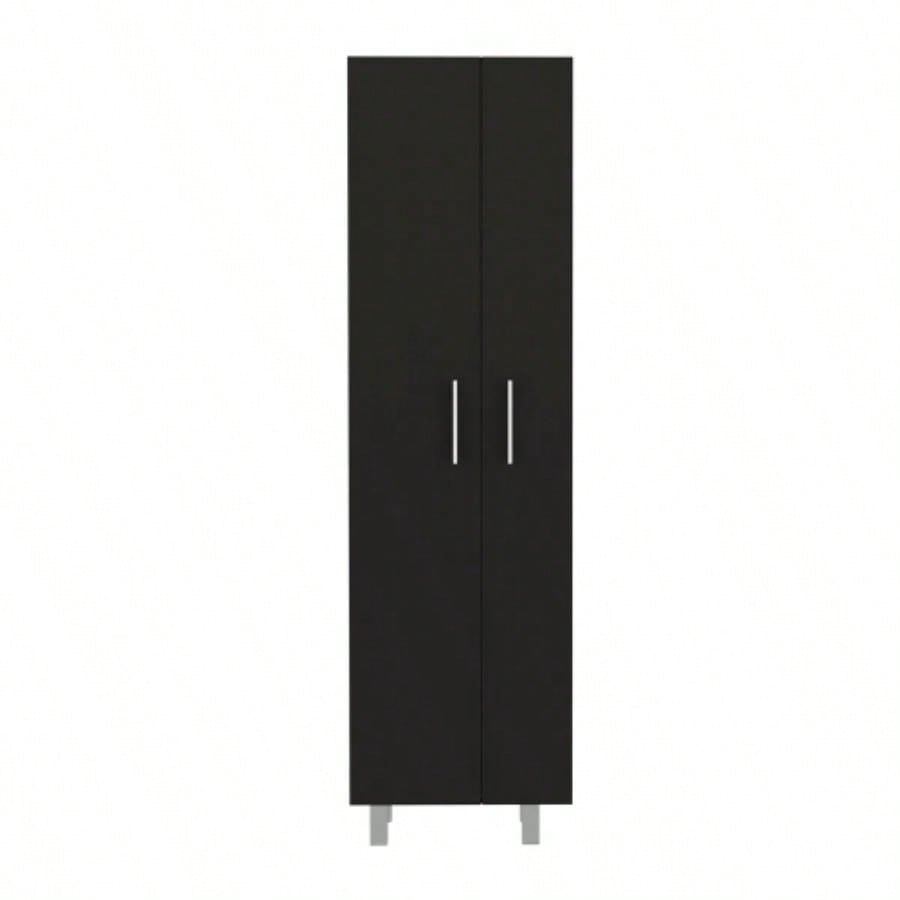 Closet Pantry Copenhague, Bedroom, Black/ White