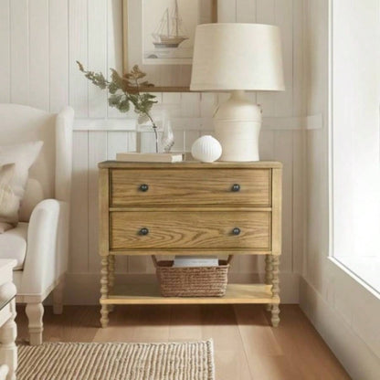 2 Drawer Accent Chest Natural See below