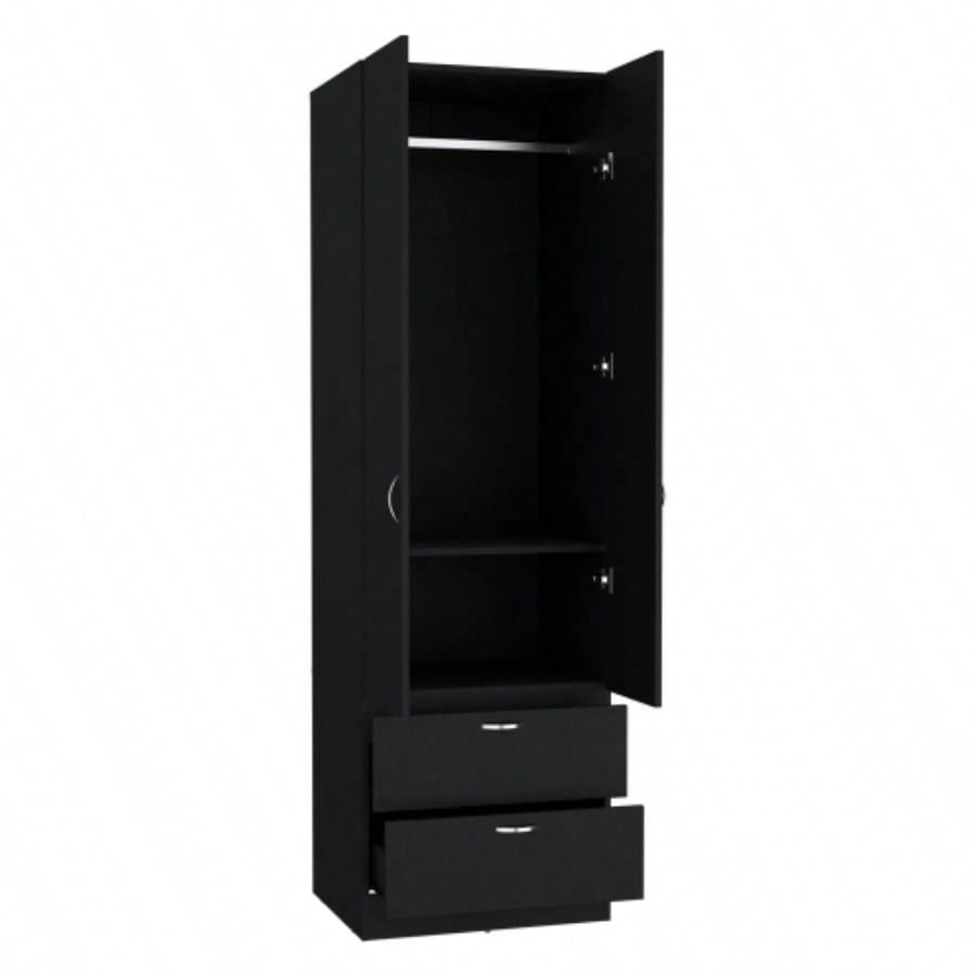 Armoire Marlton, Bedroom, Black