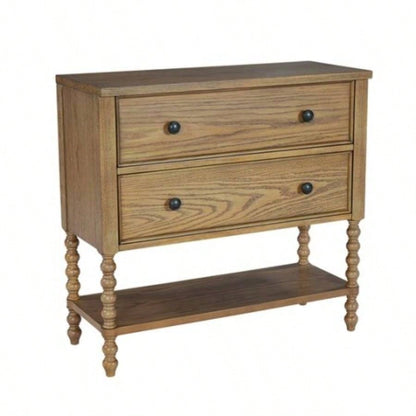 2 Drawer Accent Chest Natural See below